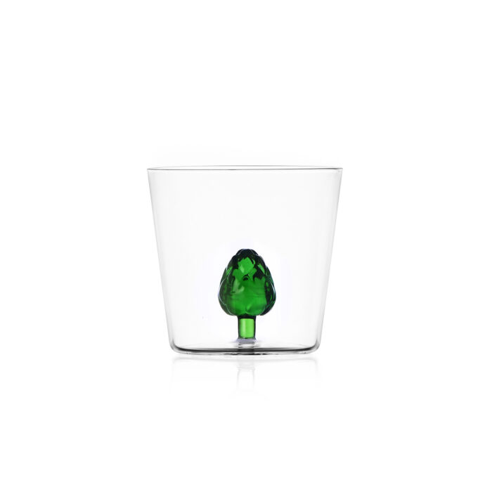 Bicchiere Tumbler Carciofo Collezione Vegetables
