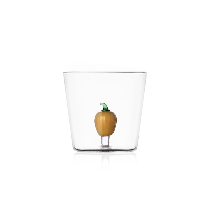 Bicchiere Tumbler Peperone Collezione Vegetables